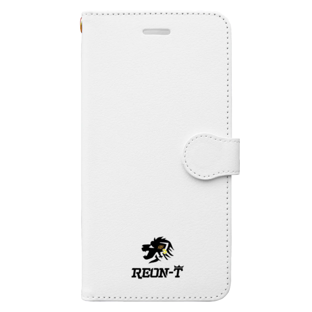 REON-T公式グッズショップの【白】REON-T Book-Style Smartphone Case