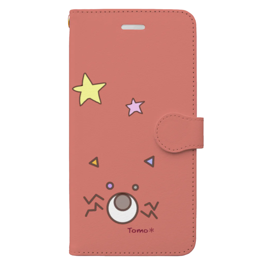 PonNeRu☆のBowMew＊手帳型スマホケース Book-Style Smartphone Case