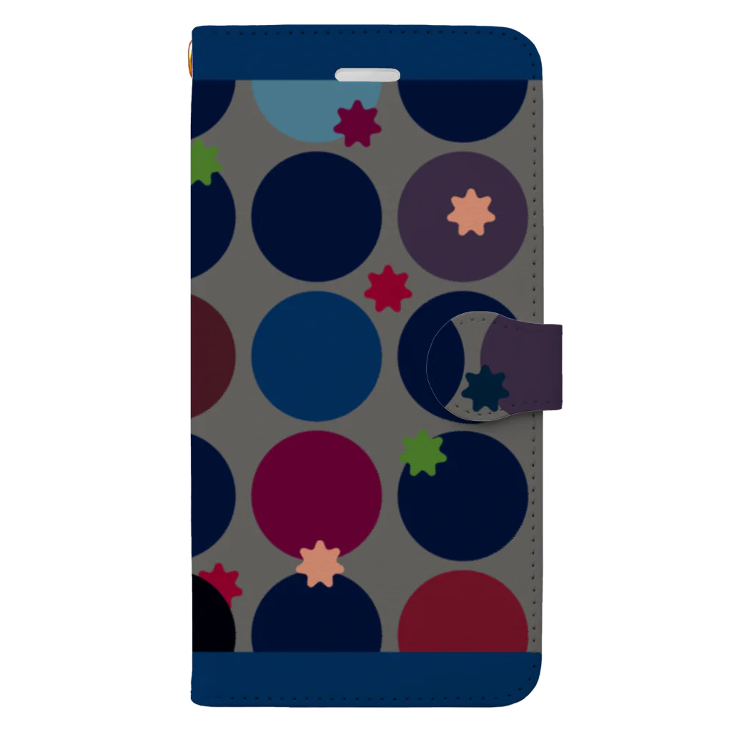 hr. grassのBlue berry Book-Style Smartphone Case