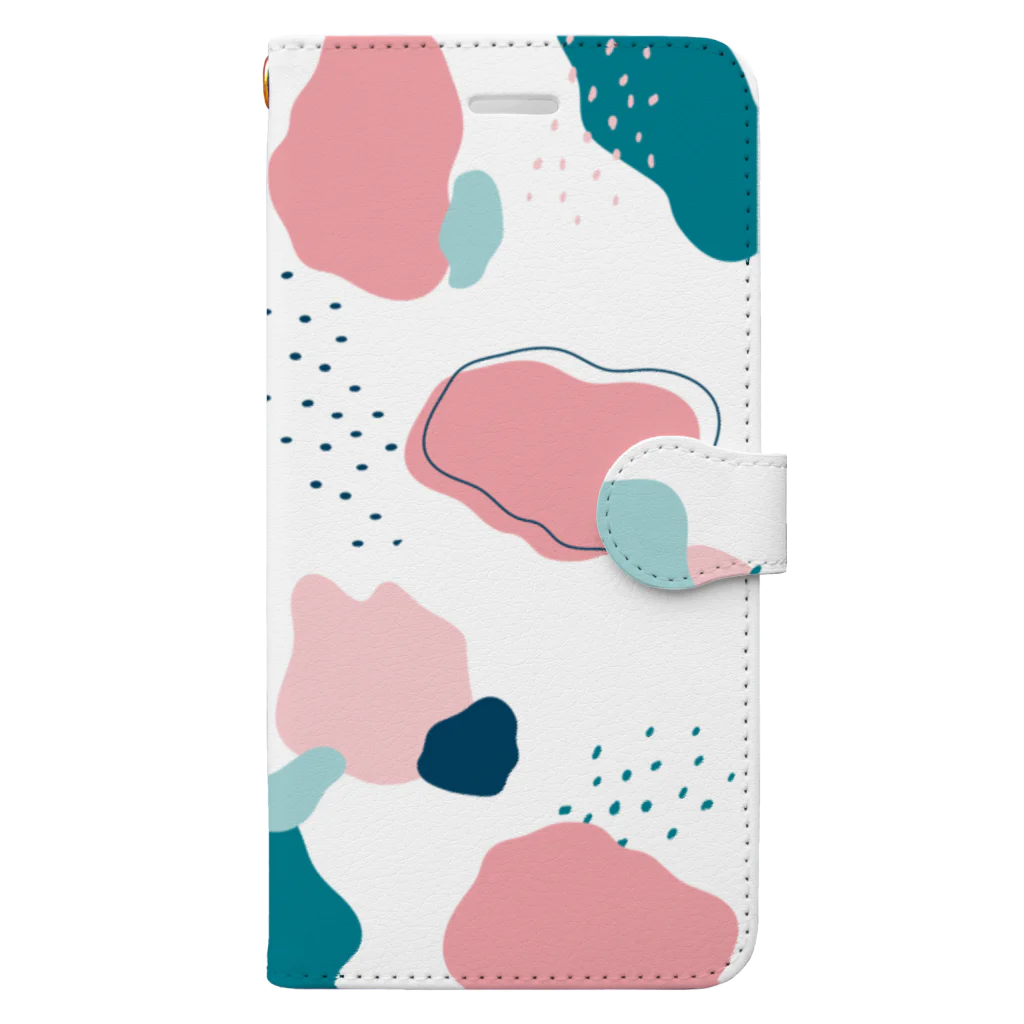 【TenSen】SHOPのAbstract Case  手帳型スマホケース