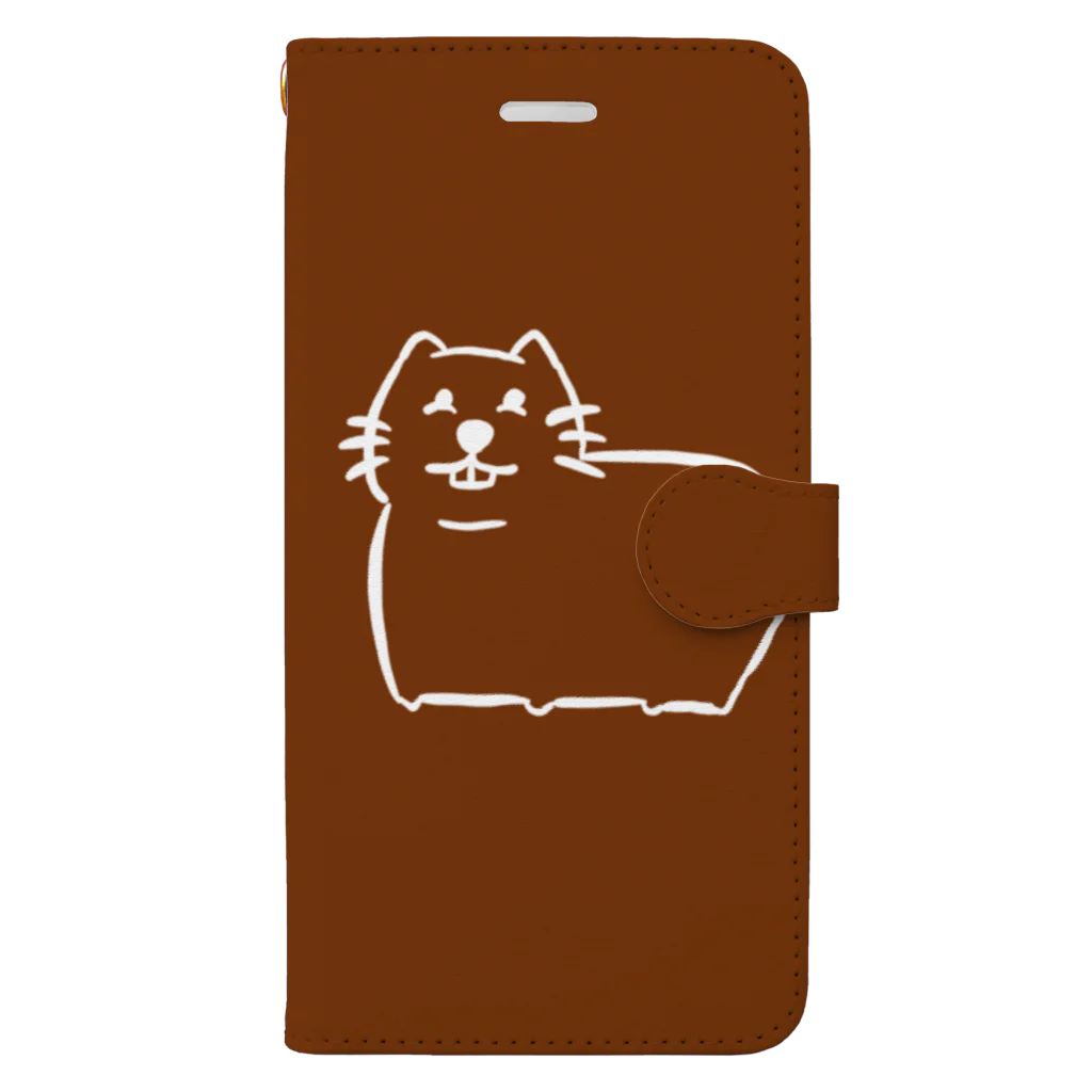 なまこ屋さんのむちばっと茶色 Book-Style Smartphone Case