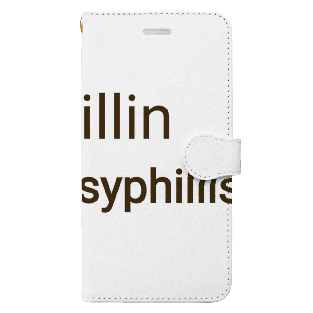 かんちゃんストロングスタイルのPENICILLIN for all syphilis Book-Style Smartphone Case