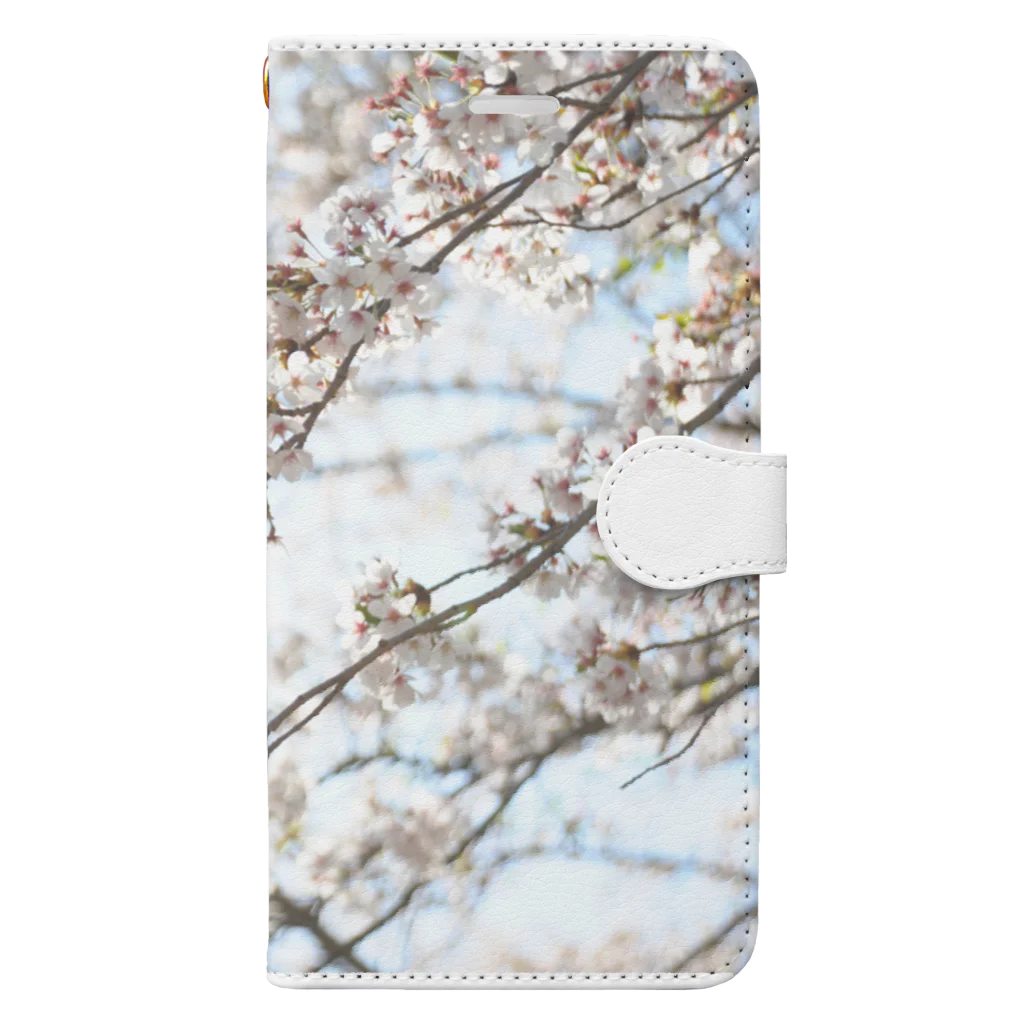 ばりこ@なりこ@ポジティブのさくら Book-Style Smartphone Case