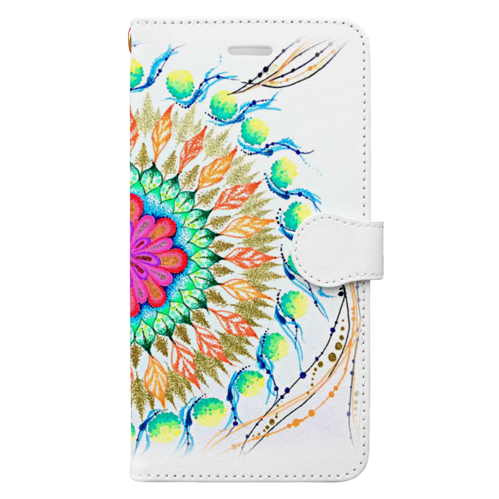 greenwind yuya's Arts shopの風の輪舞 Book-Style Smartphone Case