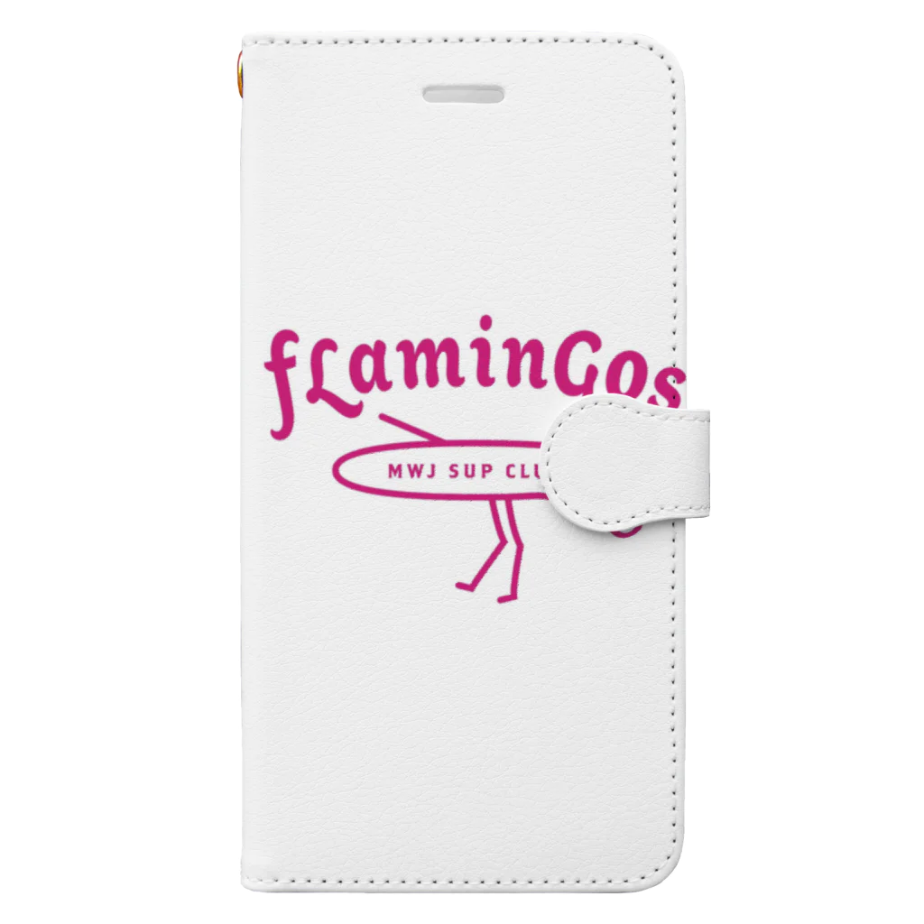 FlamingosのFlamingos foot 手帳型スマホケース