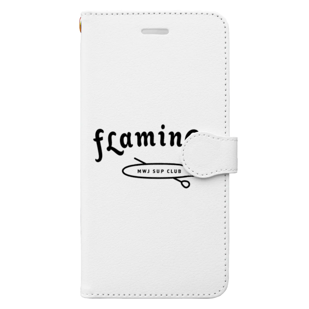 FlamingosのＦlamingos BK Book-Style Smartphone Case