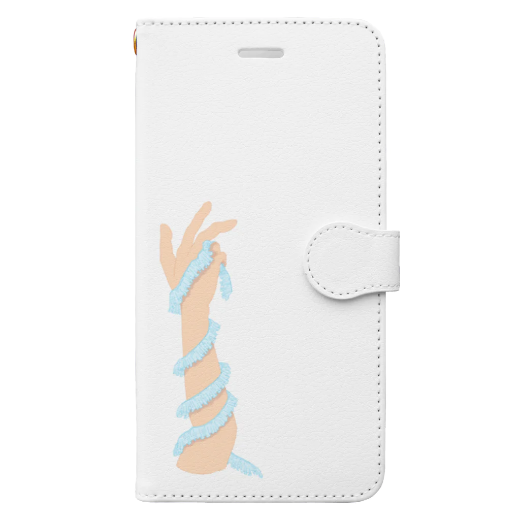 タキオン✩ライダー✩ラボのフリル Book-Style Smartphone Case