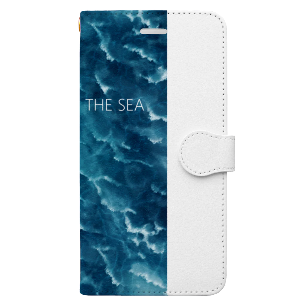 SEE THE SEAの外洋 The open ocean Book-Style Smartphone Case