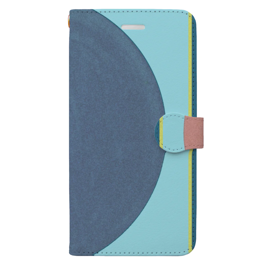 のんびりCafeの布屋さんの円 Book-Style Smartphone Case