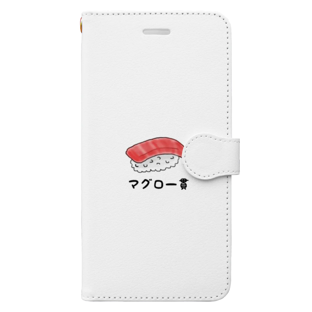 Umincyuのマグロ一貫 手帳型スマホケース