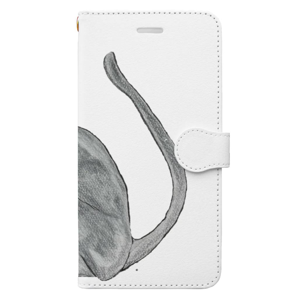 Coshi-Mild-Wildの猫_ロシアンブルー Book-Style Smartphone Case