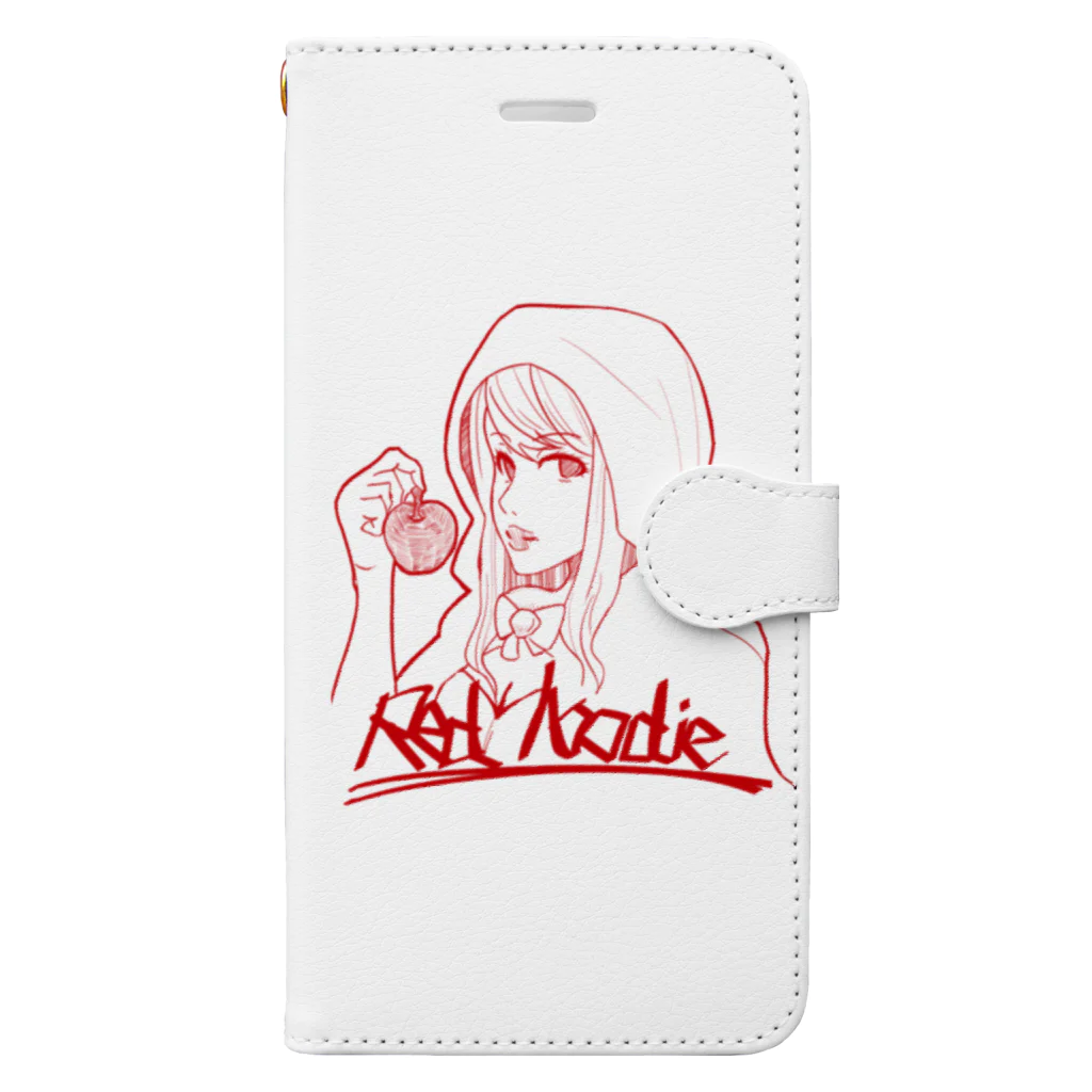 ザル屋の赤ずきん Book-Style Smartphone Case