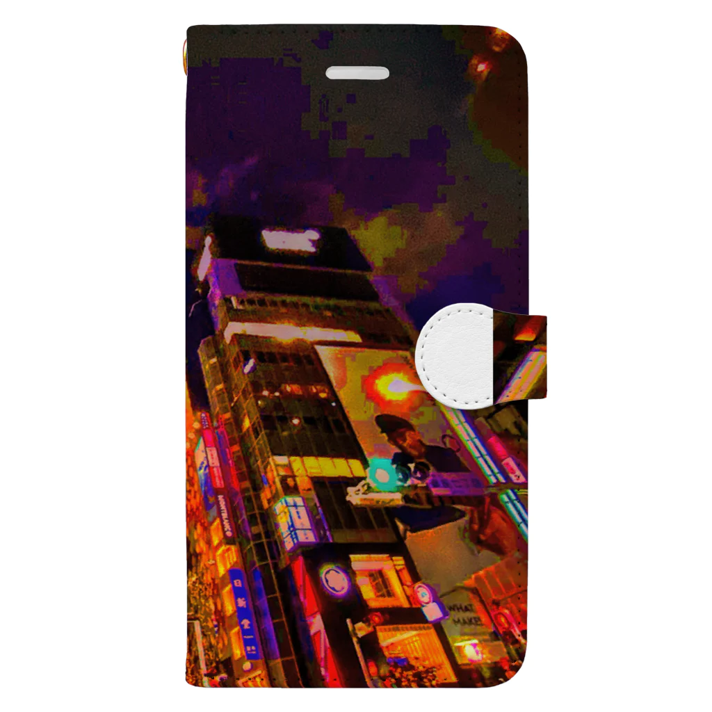 Taka〜ohのナイト銀座‼️ Book-Style Smartphone Case