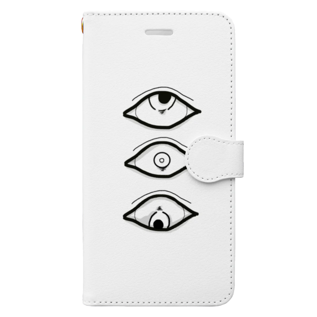 すのにの👁 手帳型スマホケース