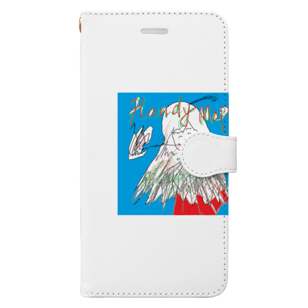 水草のHandyMopGirl Book-Style Smartphone Case