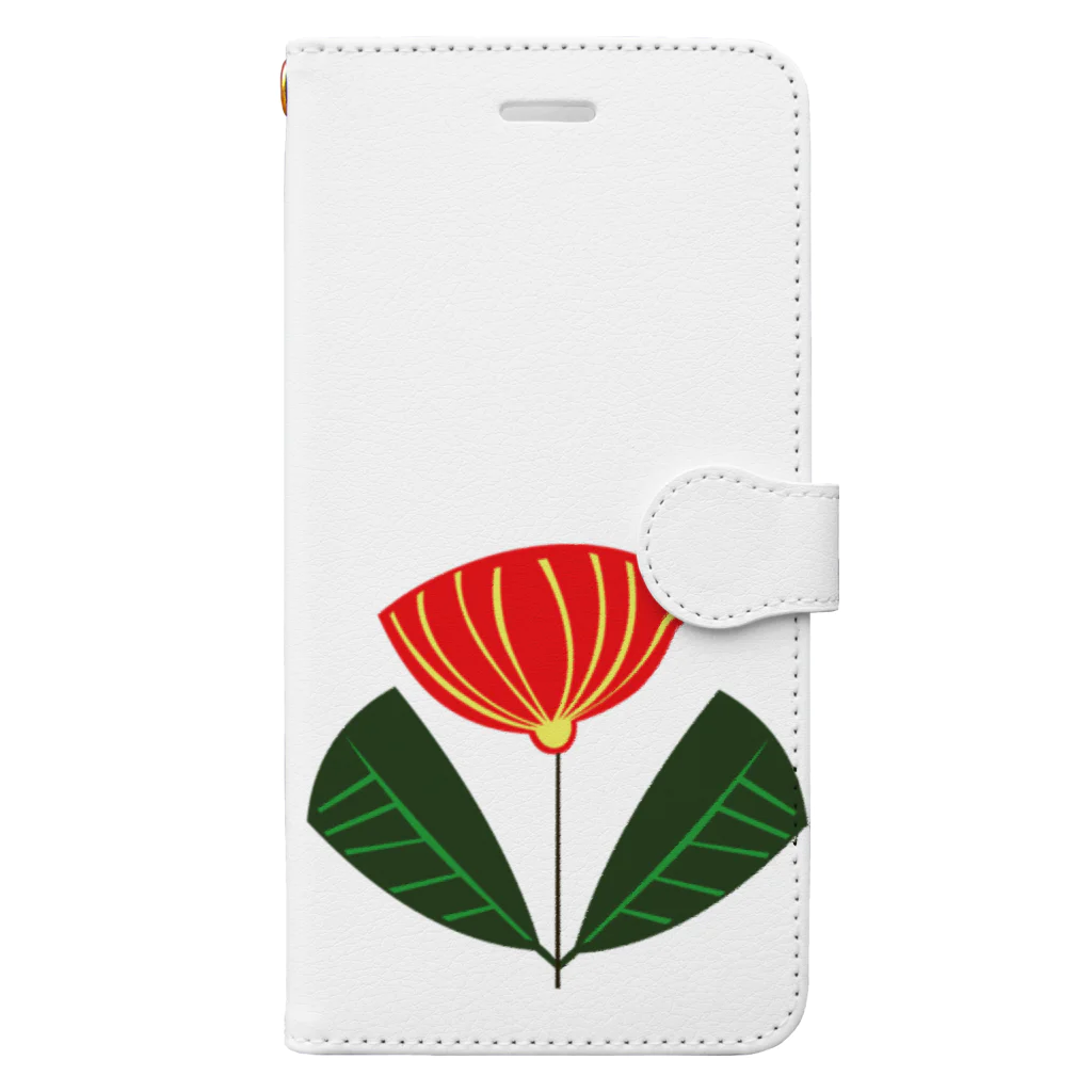 isao130の花一輪-Ⅳ Book-Style Smartphone Case