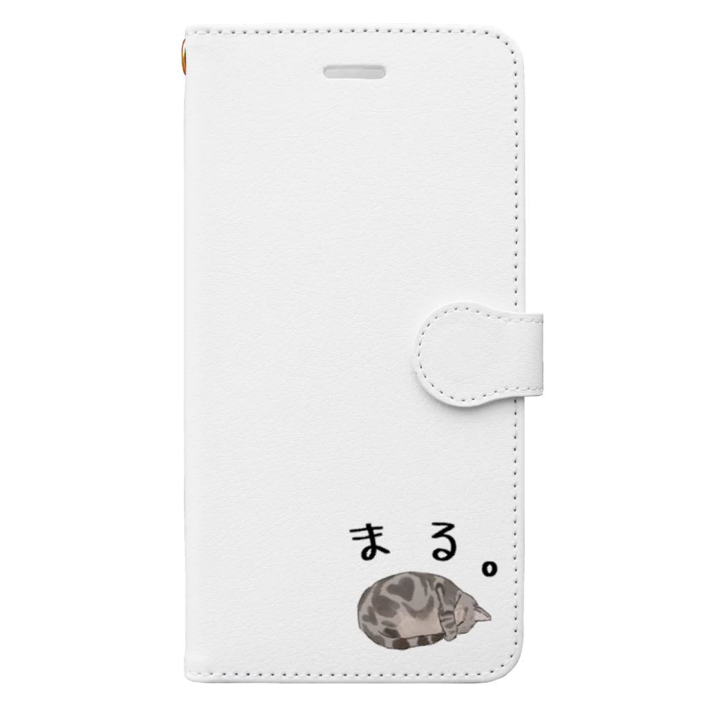 Aries_04のまる。 Book-Style Smartphone Case