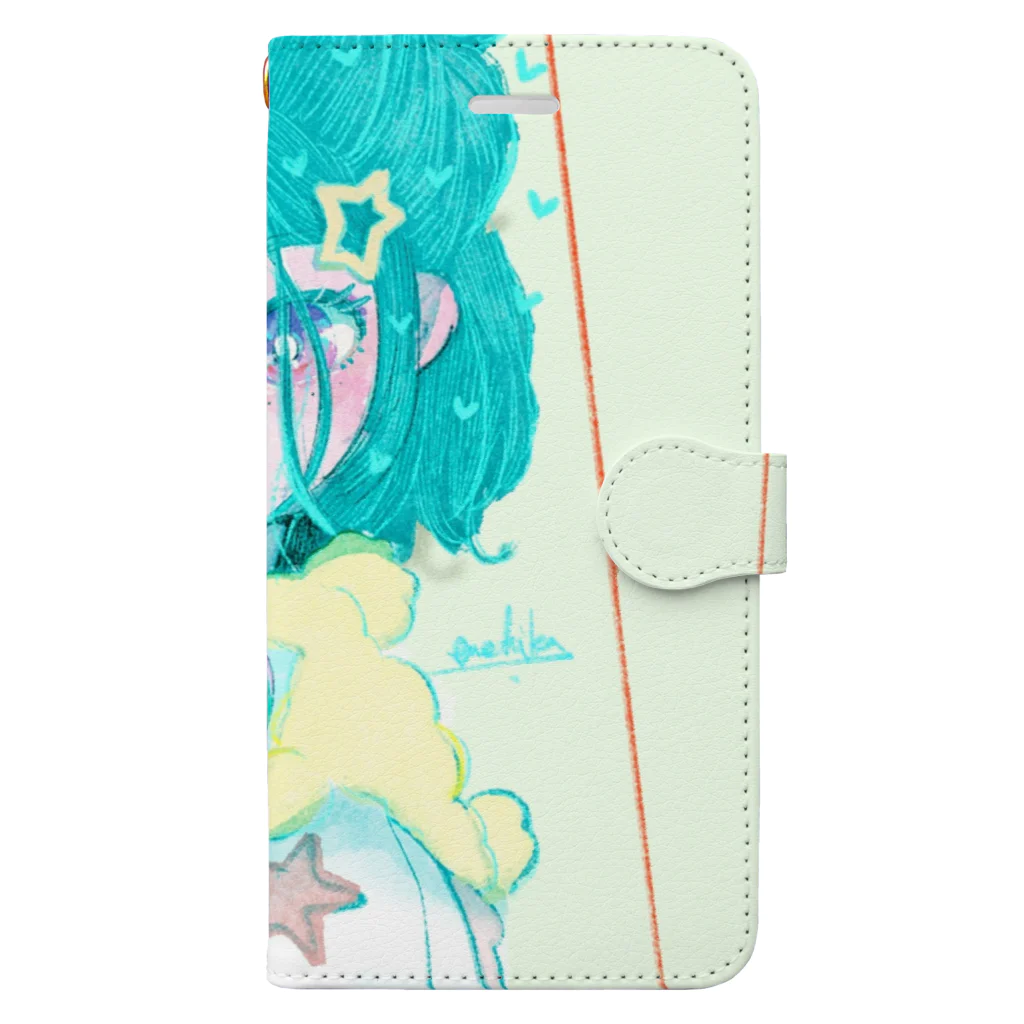 EMiiiiiのぎゅっと抱っこ Book-Style Smartphone Case