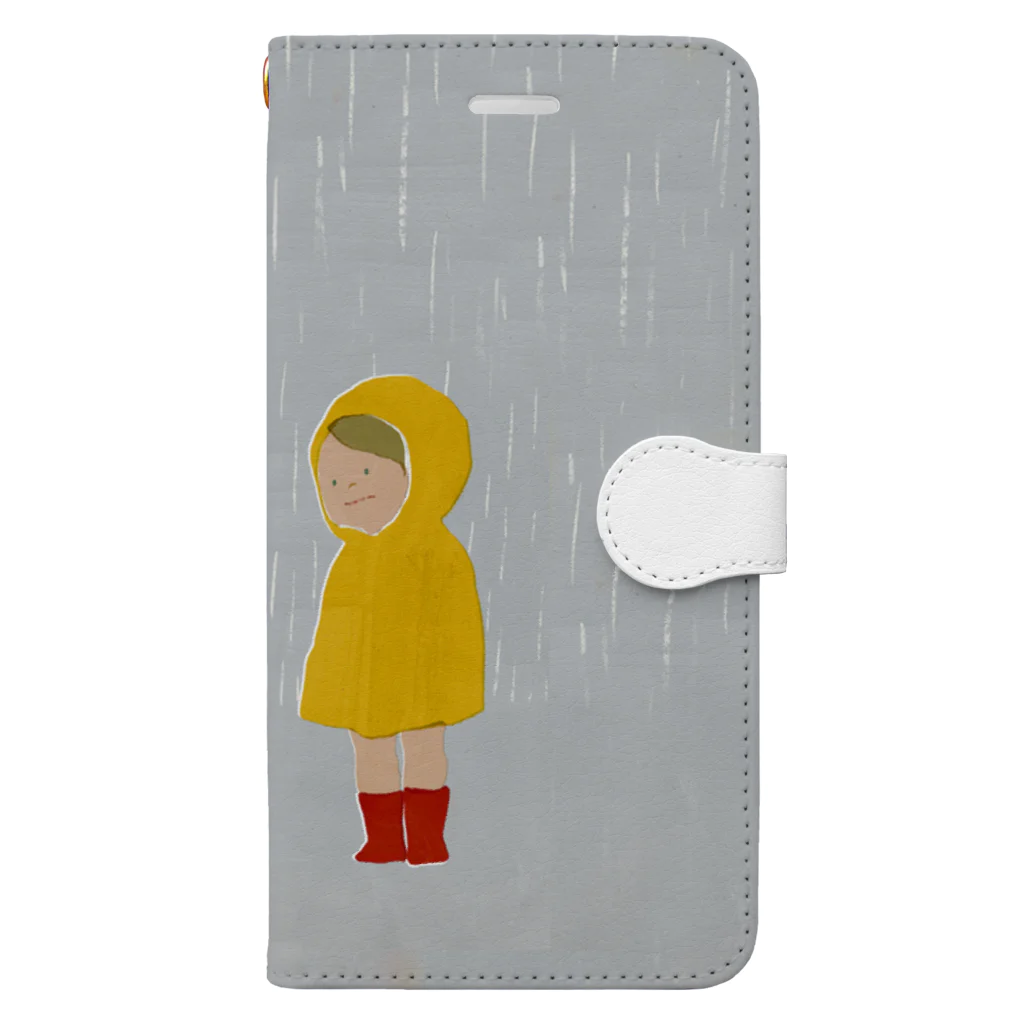 ワシキタチナツ|Illustrationの雨宿り Book-Style Smartphone Case