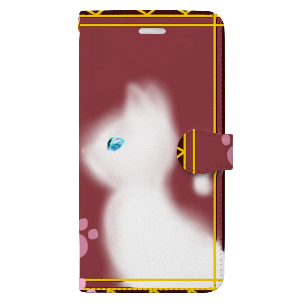 こあらの王宮の猫 Book-Style Smartphone Case