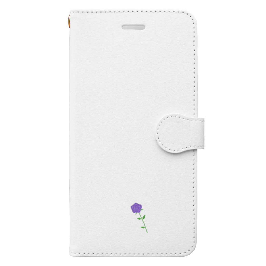 Garasu No Minami　ガラスの南　の紫の薔薇 First encounter Book-Style Smartphone Case