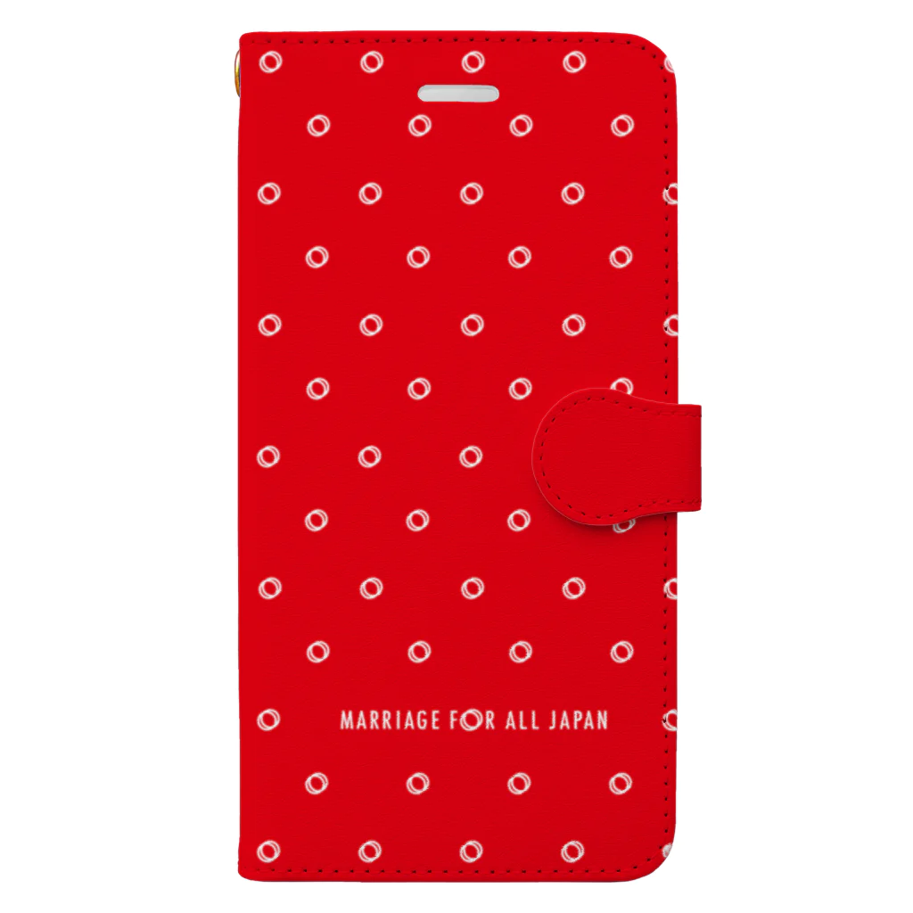 マリフォー応援グッズ販売サイトのMarriageForAllJapan手帳型スマホケース2 Book-Style Smartphone Case