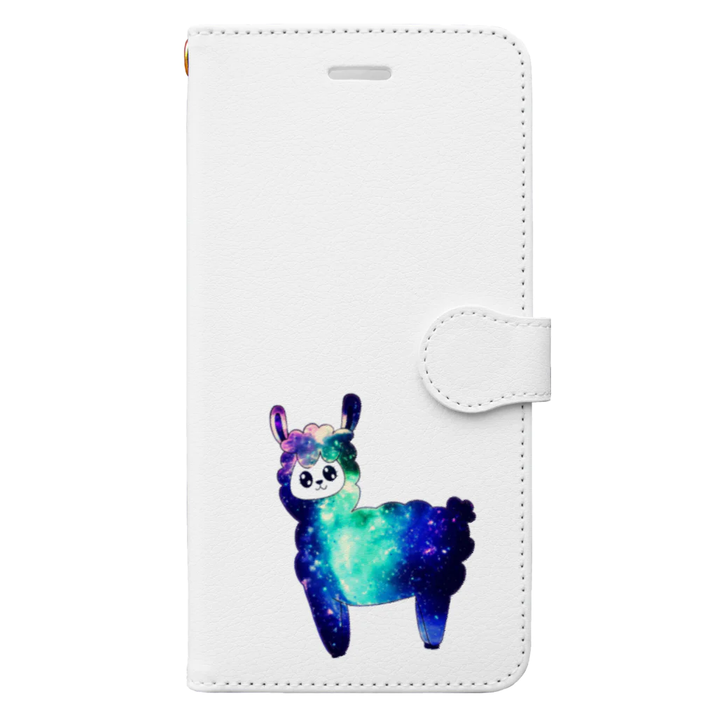 from Aの宇宙アルパカ Book-Style Smartphone Case