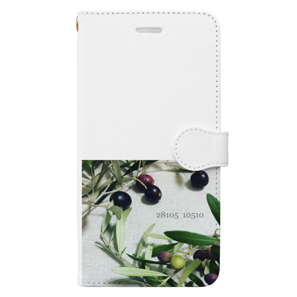 28105 10510 のオリーブ　28105 10510 Book-Style Smartphone Case