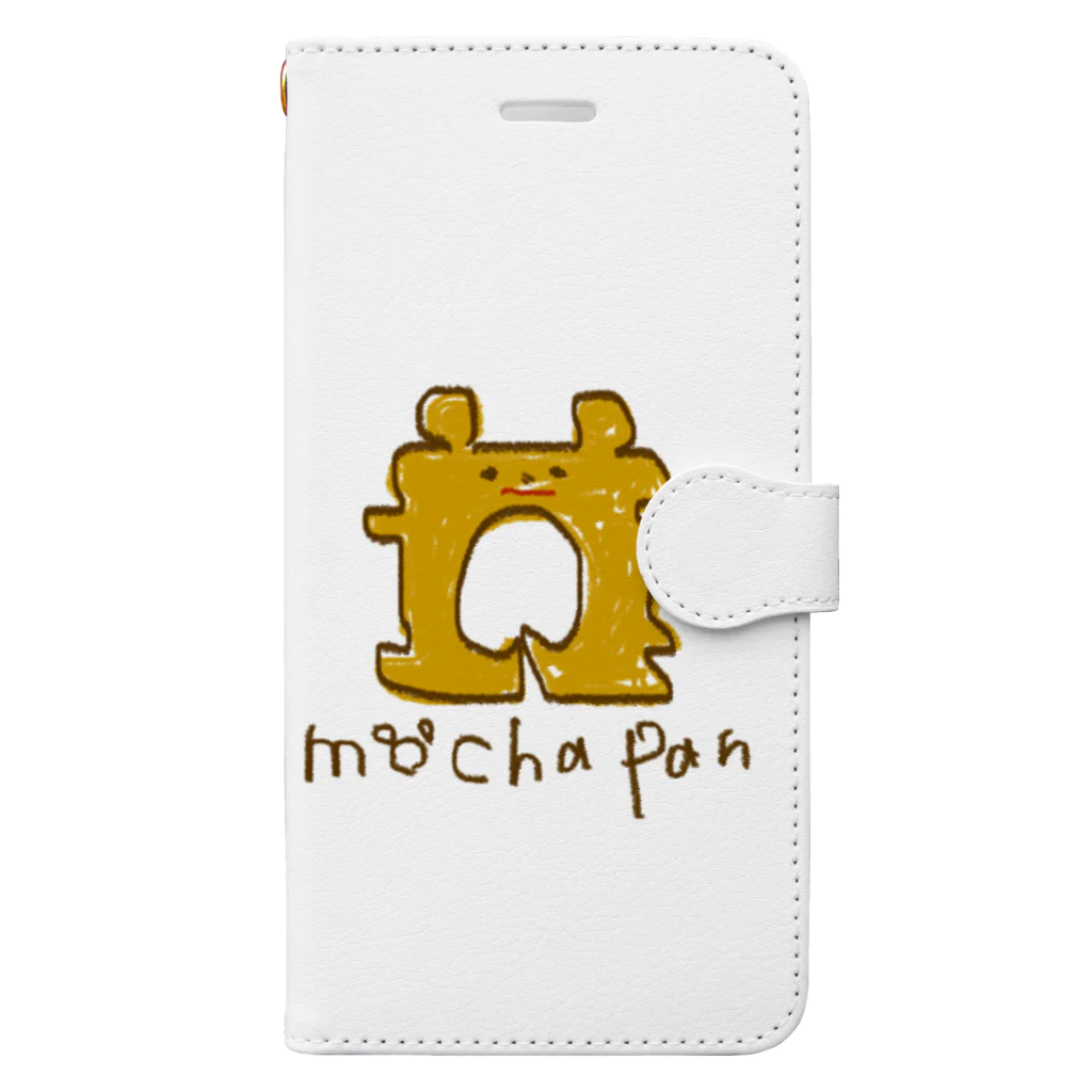 ＊mocha pan＊のmochapanオリジナルグッズ 手帳型スマホケース