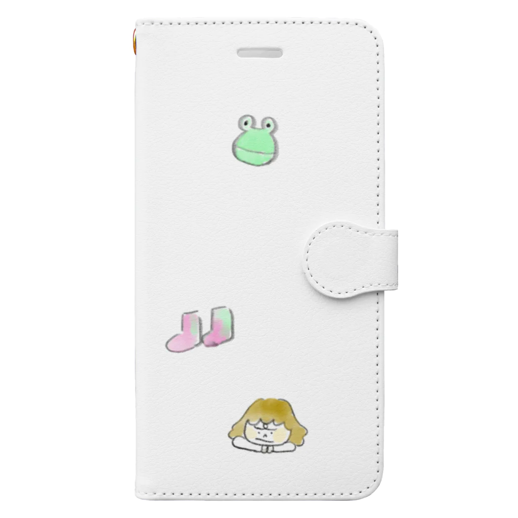 タビビトの雨の日 Book-Style Smartphone Case