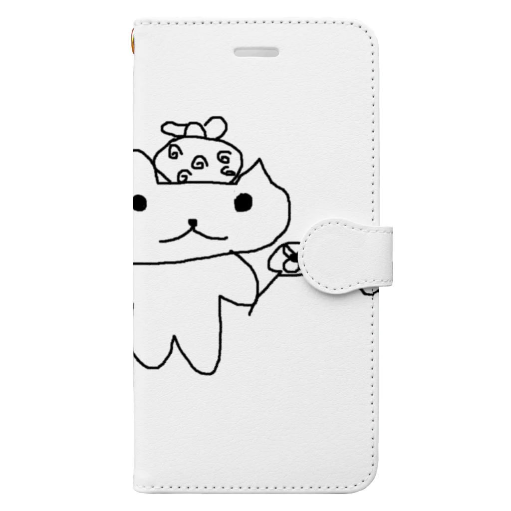 cawaeのふーにゃん① Book-Style Smartphone Case