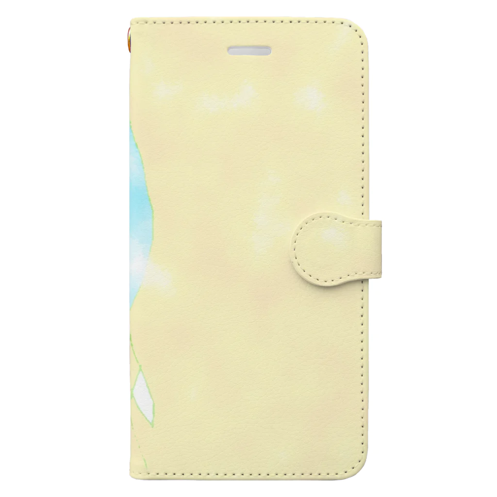 水草の泡沫・ガール０２ Book-Style Smartphone Case