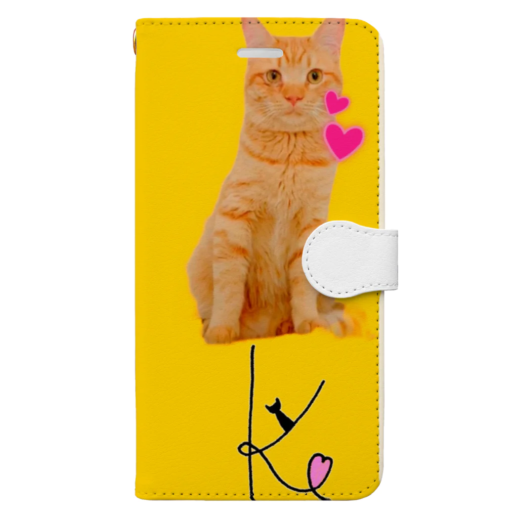 吉丸❤の吉丸❤ Book-Style Smartphone Case