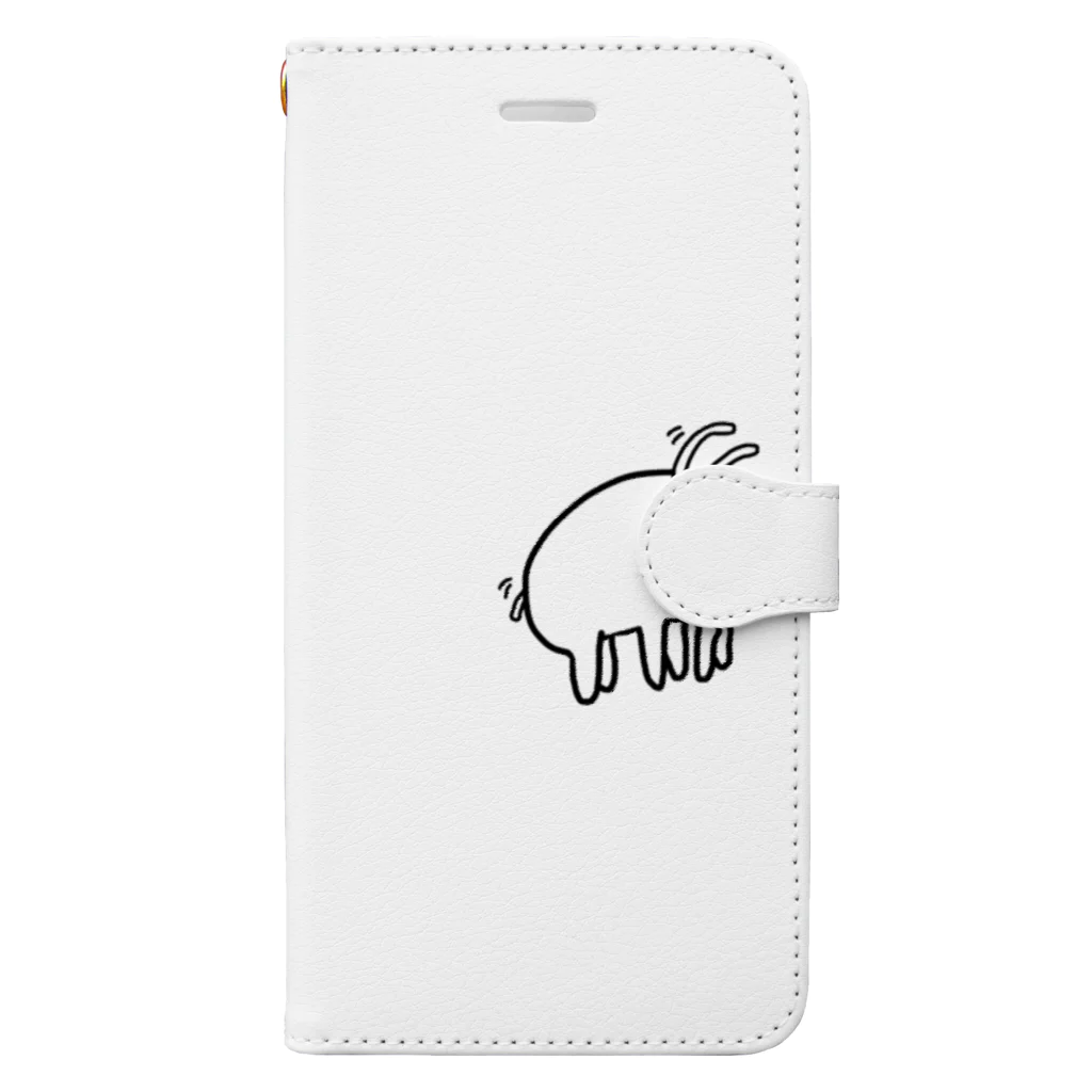 ぷるぷるさんのぷるぷるさん Book-Style Smartphone Case