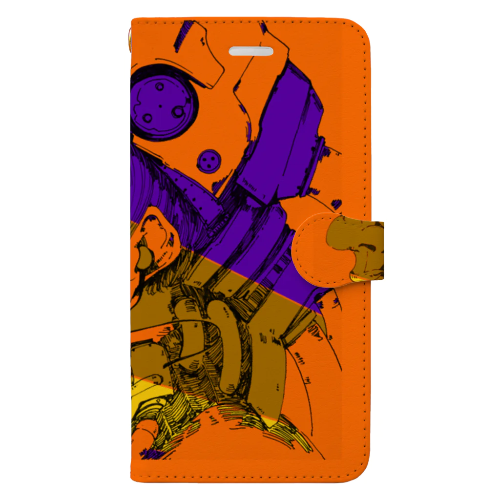 ORANGEのオレンジ Book-Style Smartphone Case