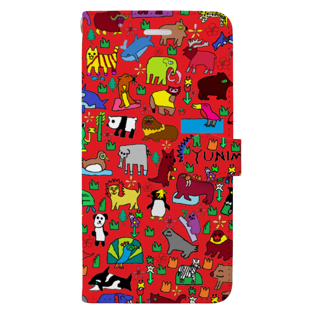 yunimalのred Book-Style Smartphone Case