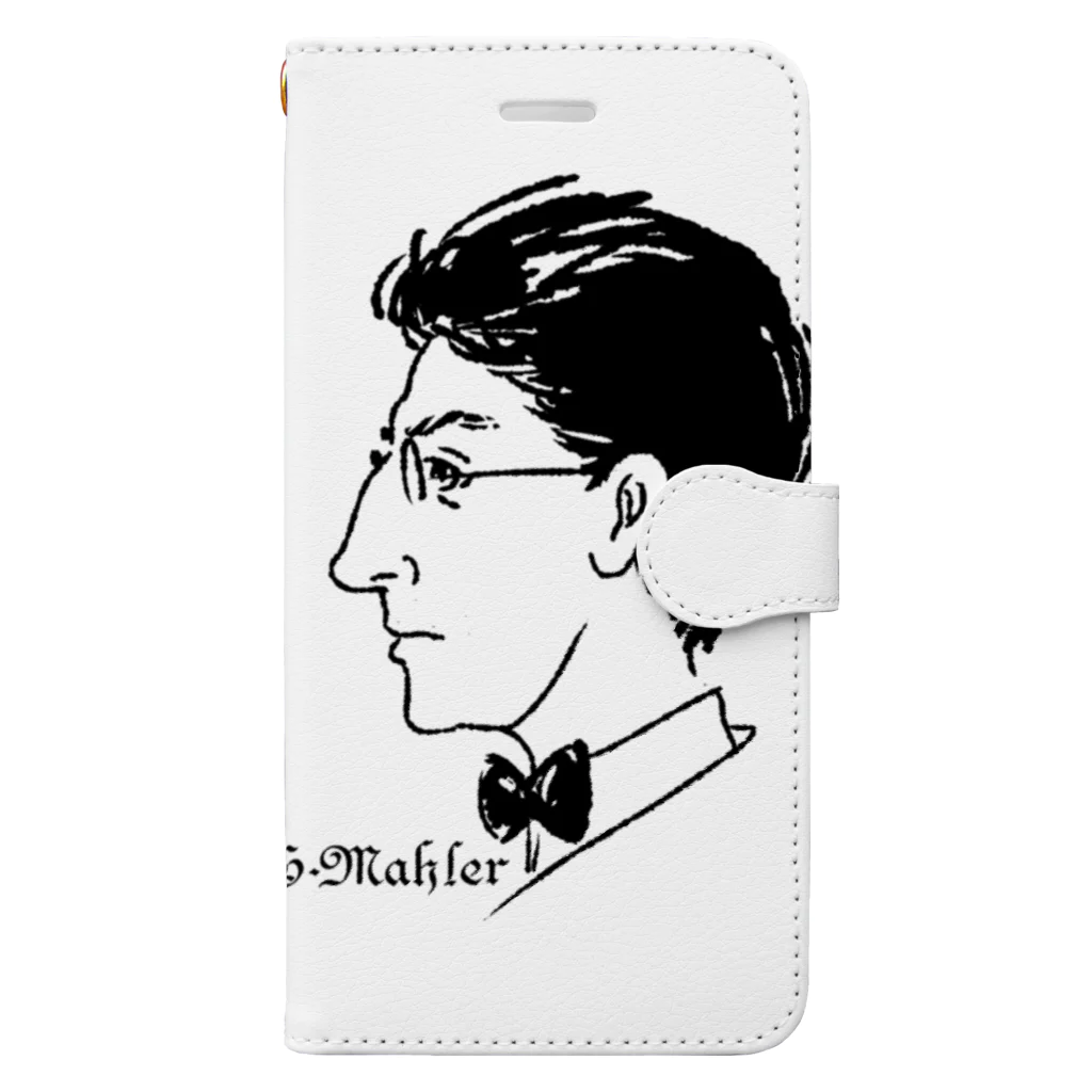 GraphicersのG.Mahler 手帳型スマホケース