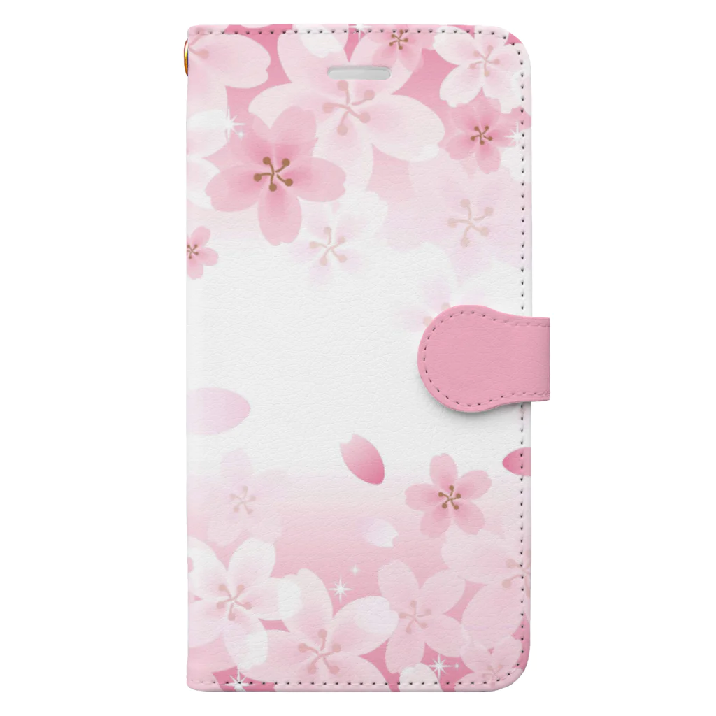 orange_honeyの桜33 Book-Style Smartphone Case