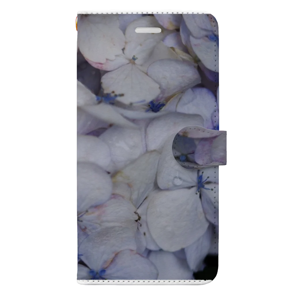 007f89_8の紫陽花 Book-Style Smartphone Case