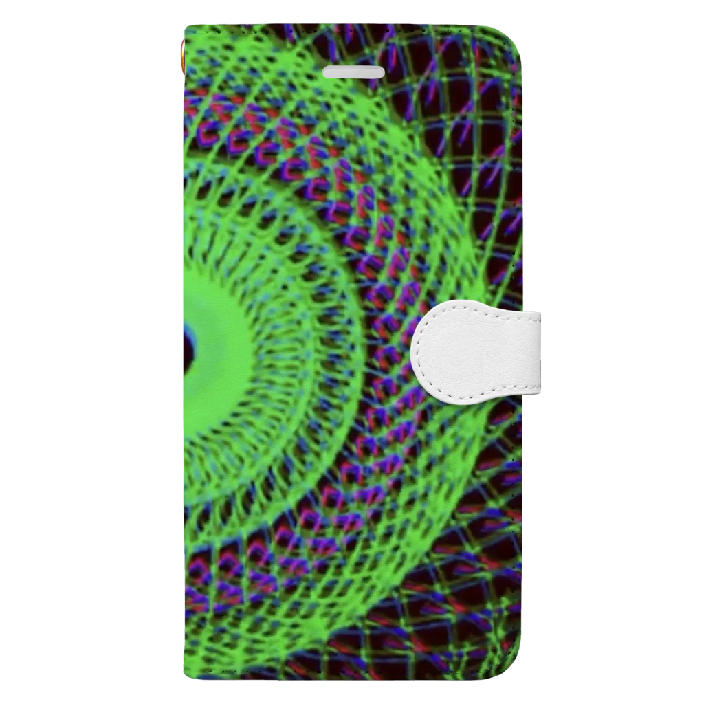 【雨の日曜日】のGREEN EYE Book-Style Smartphone Case