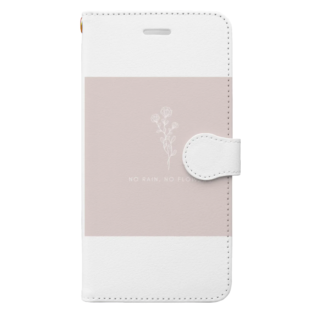 Trigger_05のNO RAIN, NO FLOWERS. Book-Style Smartphone Case