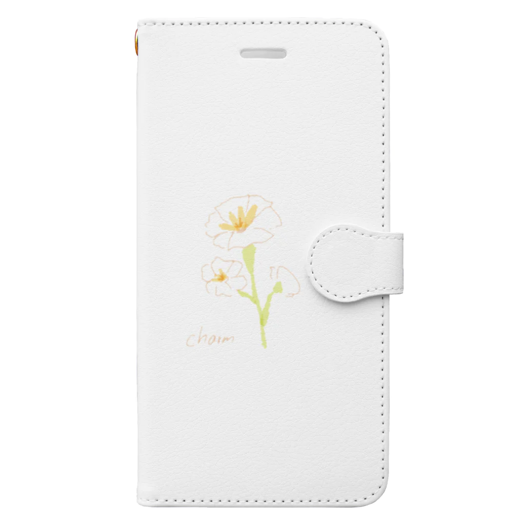 charm.のDaisy. Book-Style Smartphone Case