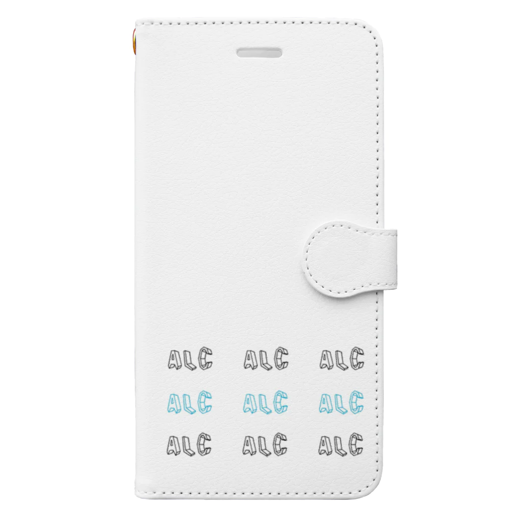 ALC-comのALC 2color 手帳型スマホケース