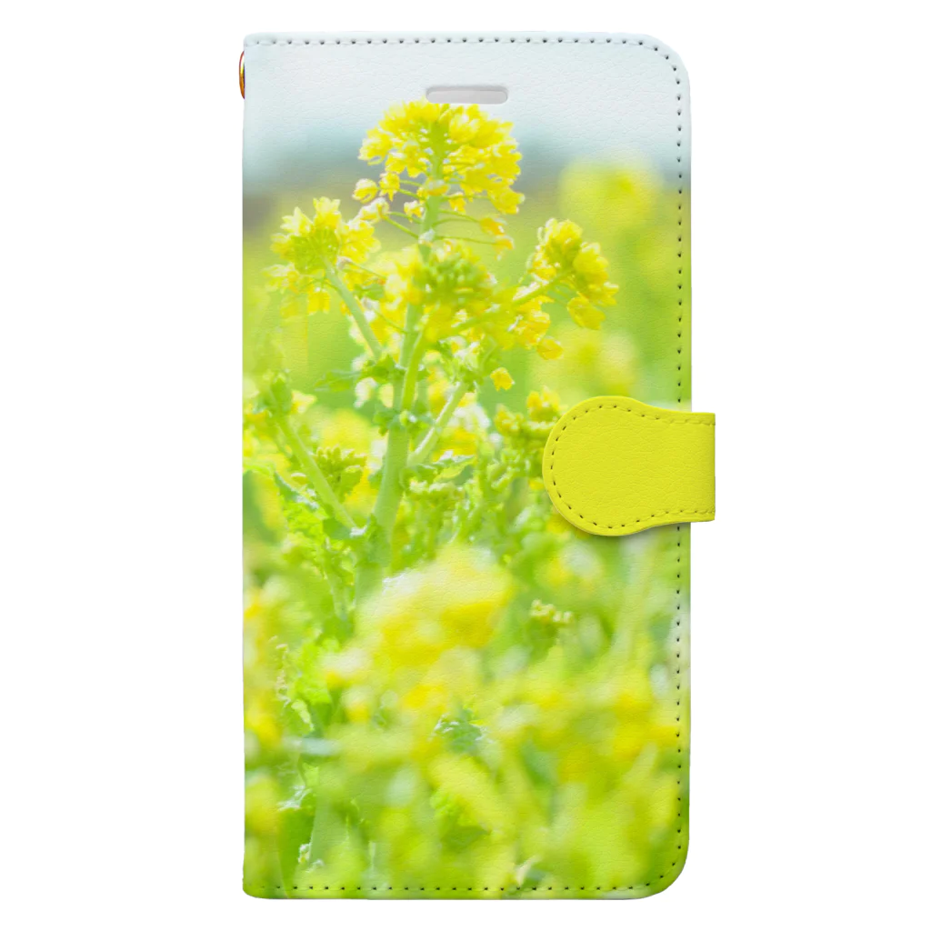 orange_honeyの菜の花6 Book-Style Smartphone Case