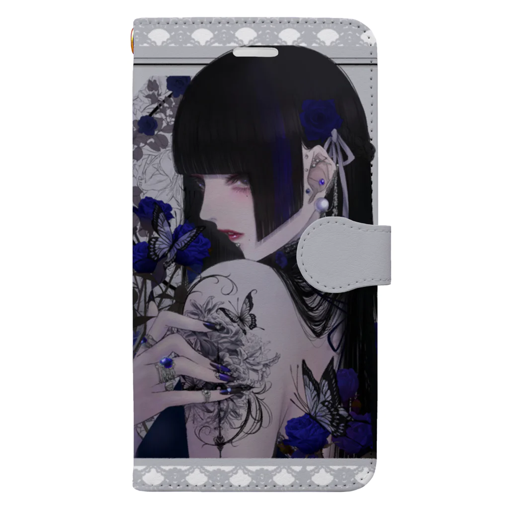 皐月 恵 -Kei Satsuki-の毒の花 Book-Style Smartphone Case