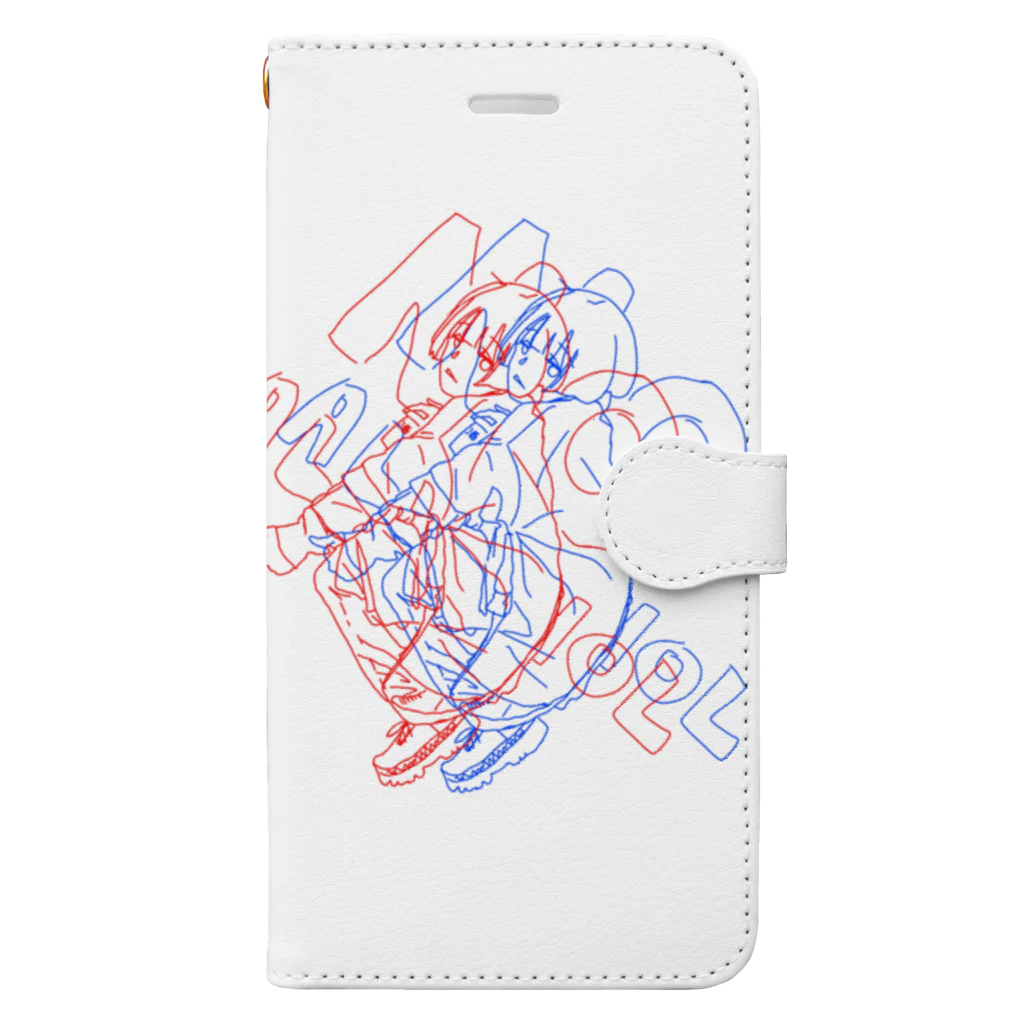 姫宮ぱるのNO ALCOHOL さん Book-Style Smartphone Case