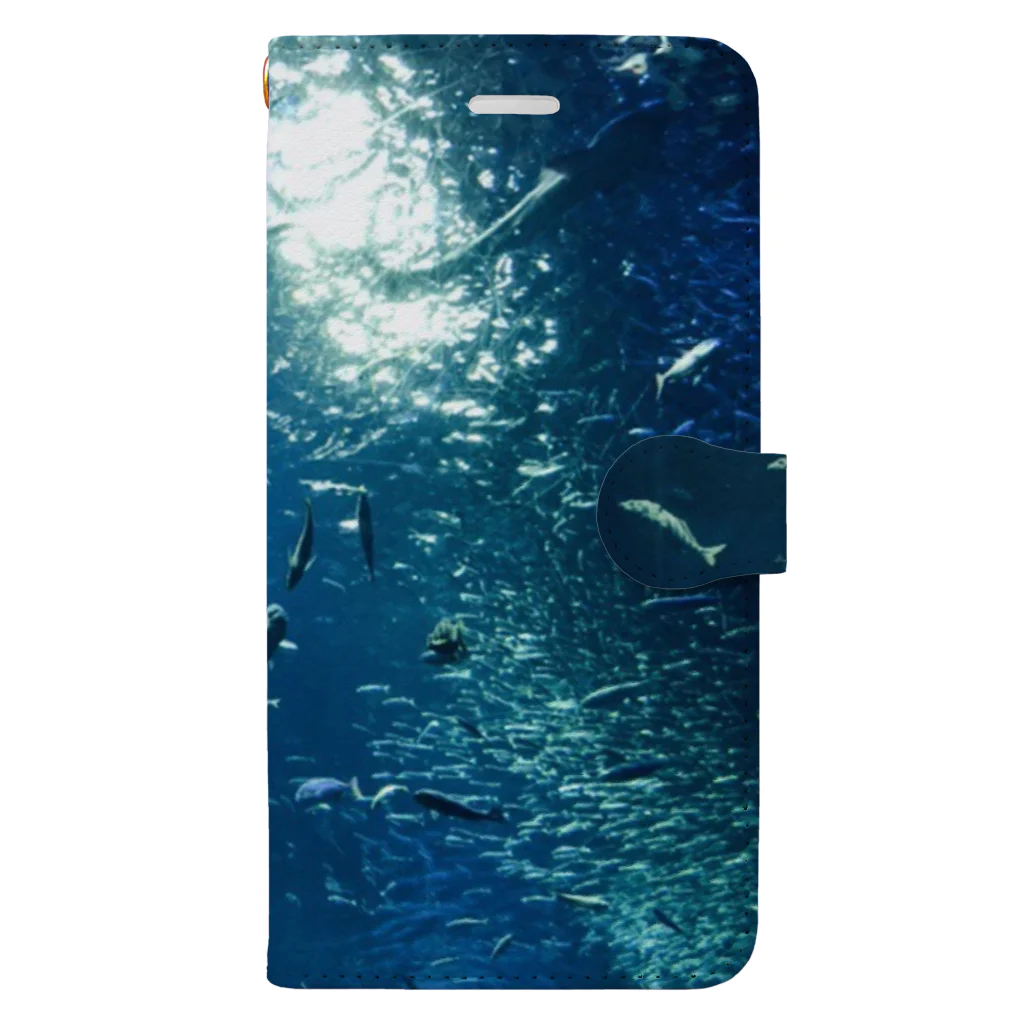 Aloha Blue Skyのfish Book-Style Smartphone Case