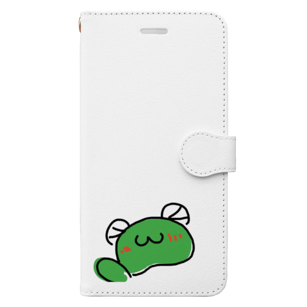 KEROYON_HOUSEのスマホにけろよん Book-Style Smartphone Case