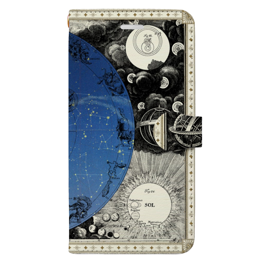 Guignolの「天体観測展」 Book-Style Smartphone Case