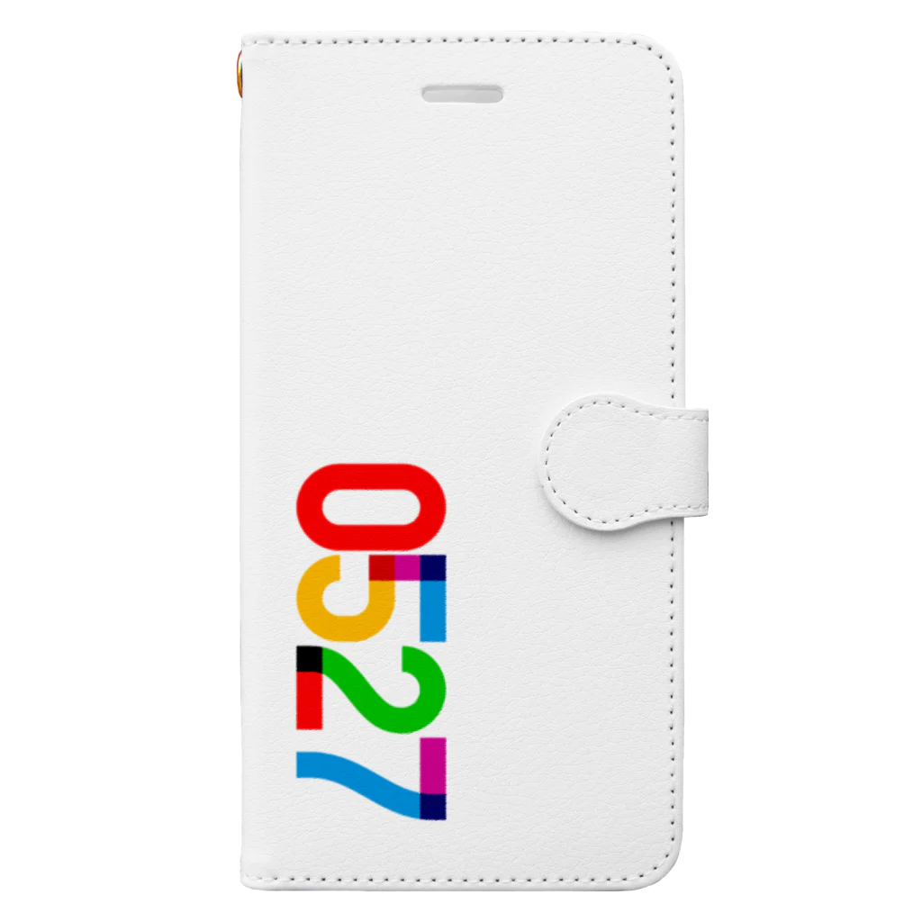 marikiroの0527_誕生日_記念日_カラー Book-Style Smartphone Case